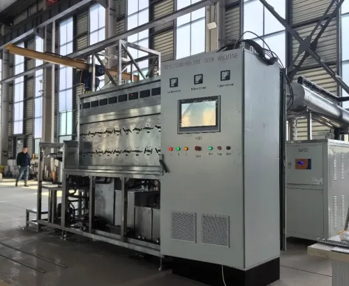 supercritical CBD extraction system detail view for industrial hemp CO2 extraction equipment