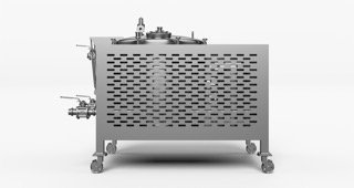 CBD ethanol extraction centrifuge module for low temperature hemp processing