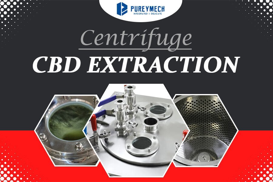 Hemp Extraction Centrifuge hemp extraction centrifuge for low temperature ethanol CBD extraction production line