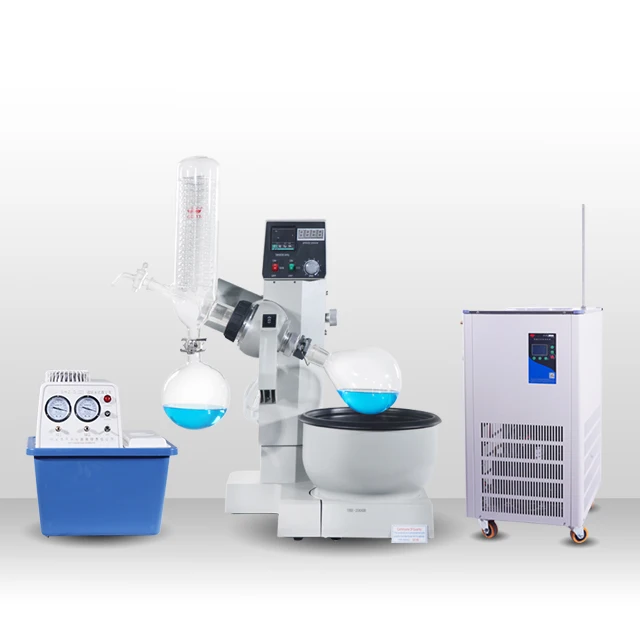 rotary evaporator PUREYMECH glassware detail for solvent evaporation and concentration