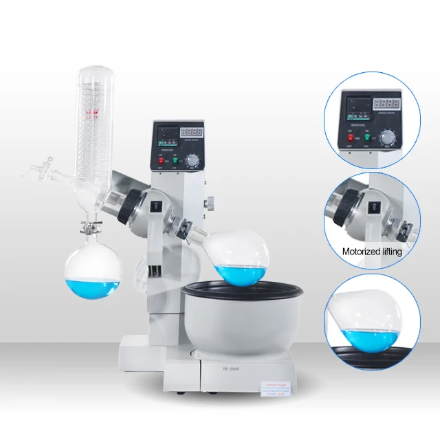 rotary evaporator PUREYMECH detail image for laboratory evaporation equipment