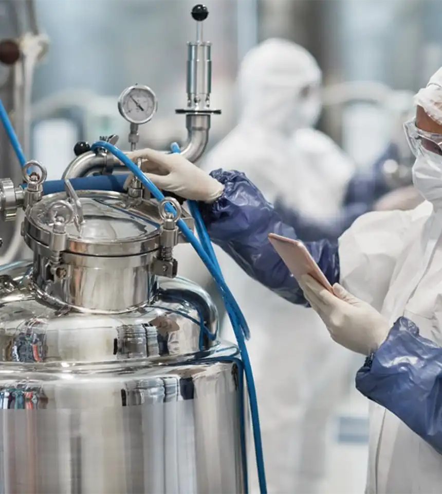 chemical processing stainless steel equipment